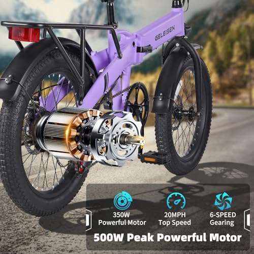 20"×3.0 Fat Tire Folding Electric Bike with 374.4Wh Battery C2391