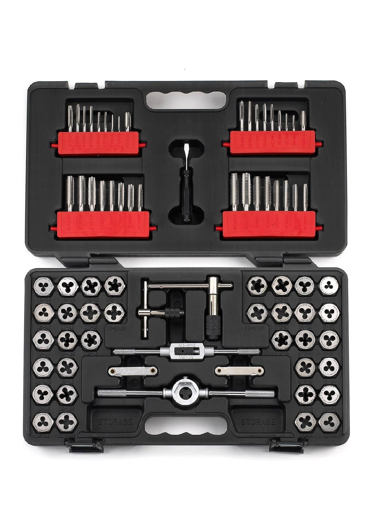75-Piece Carbon Steel Tap & Die Set O733891