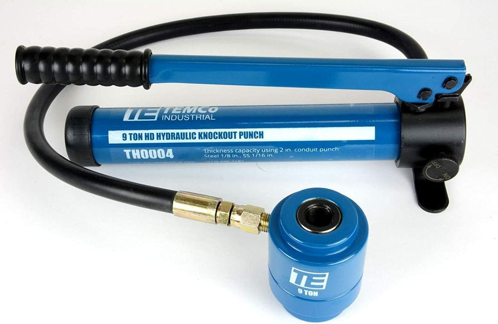 Hydraulic Knockout Punch Electrical Conduit Hole Cutter Set F14660