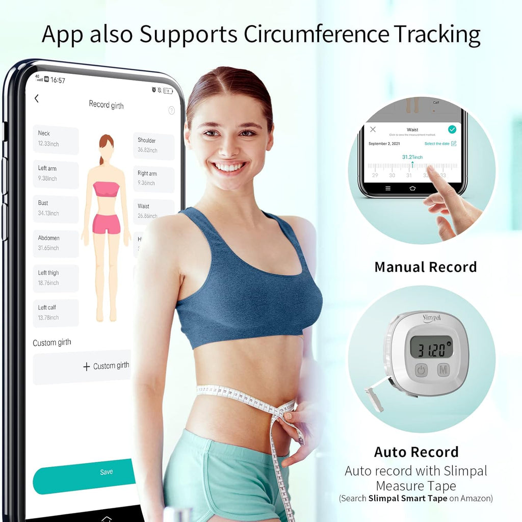 Smart WiFi Bluetooth Digital Bathroom Weight Scale B6075