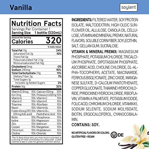 Gingerbread Plant Based Protein Drink, 11oz (12 Pack) D472764