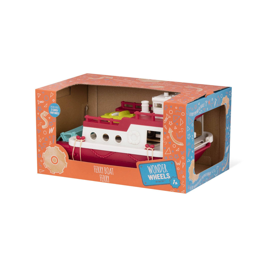 Floating Bath Toy Boat with Cars 3 pc K15248
