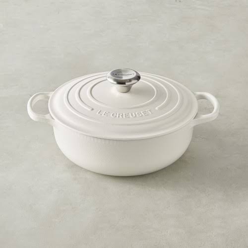 Matte Cotton Cast Iron Sauteuse, 3 1/2 Qt. I9342