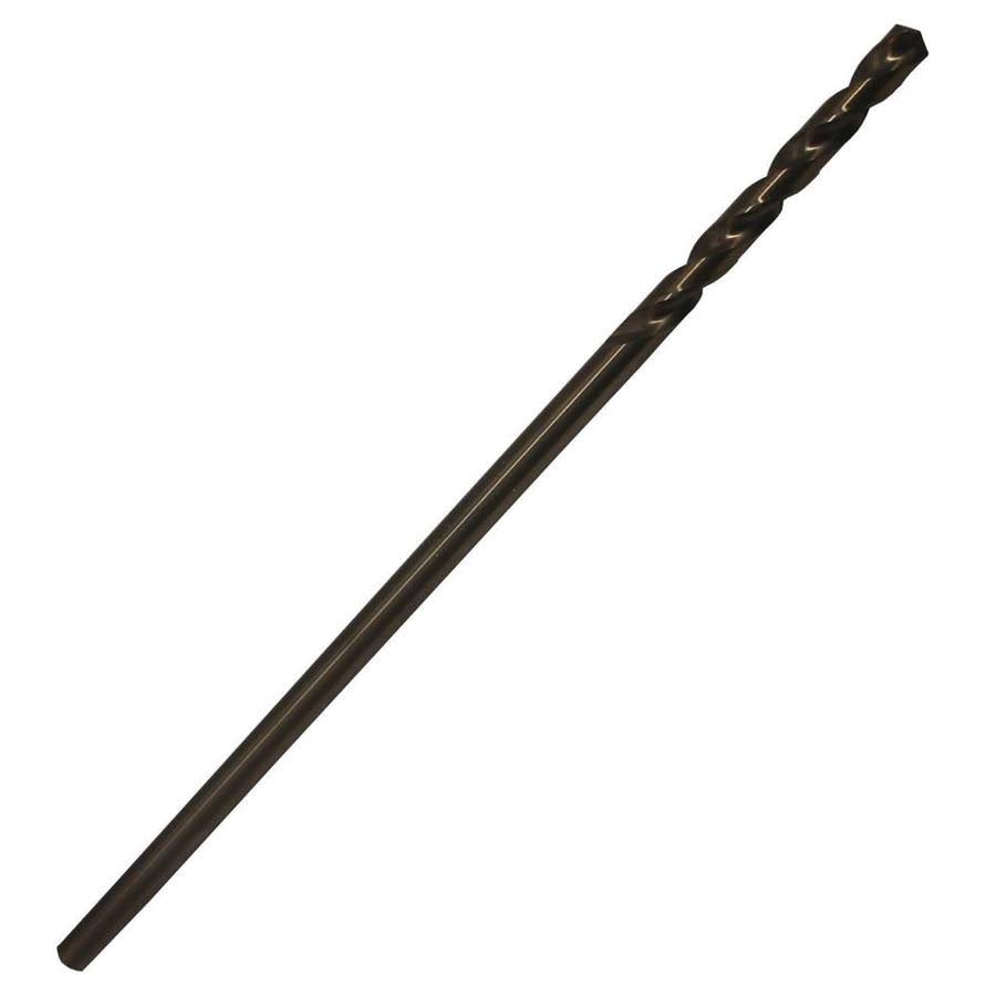 12-Piece 17/64-in x 6-in Cobalt Twist Drill Bit Stainless Steel E69825