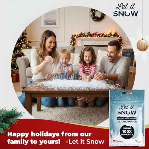 2 Pack Artificial Snow Powder U145