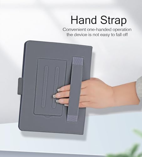 Black Protective Folio Stand Cover for iPad 10.2 Inch 9th/8th/7th Generation and iPad 10.5 Inch Air/Pro 3rd K226