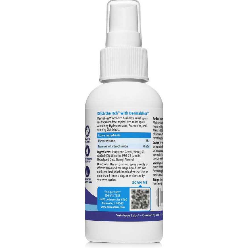 Anti-Itch & Allergy Relief Spray for Dogs & Cats C9641