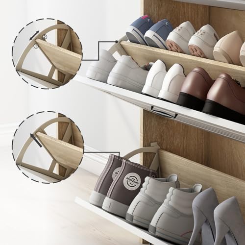 Shoe Cabinet with 3 Flip Drawers and 2 Drawers V805