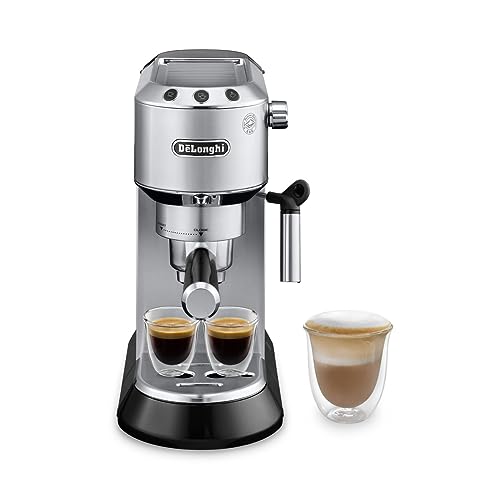 Espresso Machine with Milk Frother, Stainless I42034