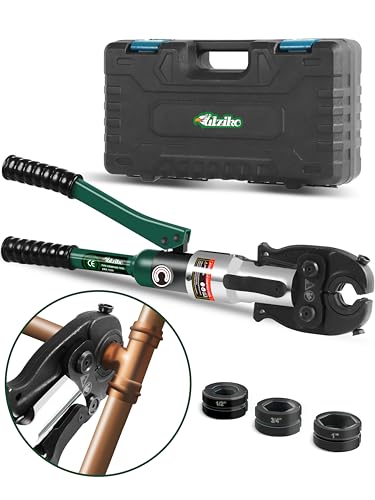 Copper Tube Crimping Tool with 1/2" 3/4" 1" Jaw N60688
