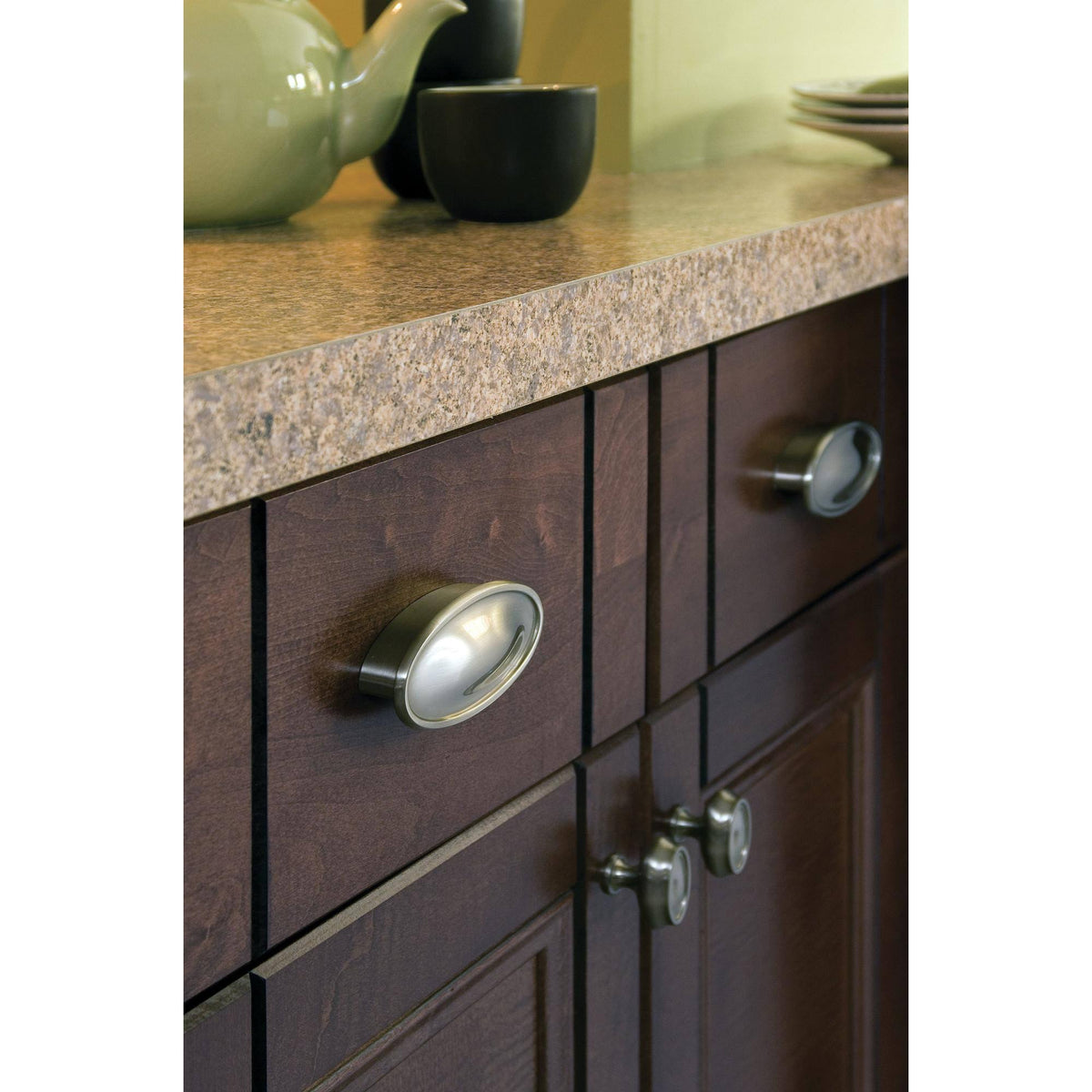 Satin Nickel Cabinet Knob U121