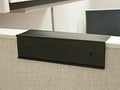 Black 8" x 2" Aluminum Nameplate Holder H196