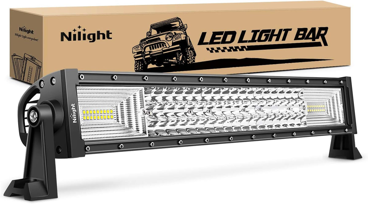 22Inch 270W Triple Row LED Light Bar Flood Spot Combo Beam Driving Lights U70754
