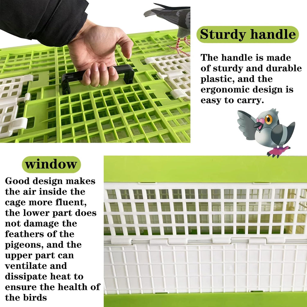 Plastic Folding Pigeon Cage 32in D998189