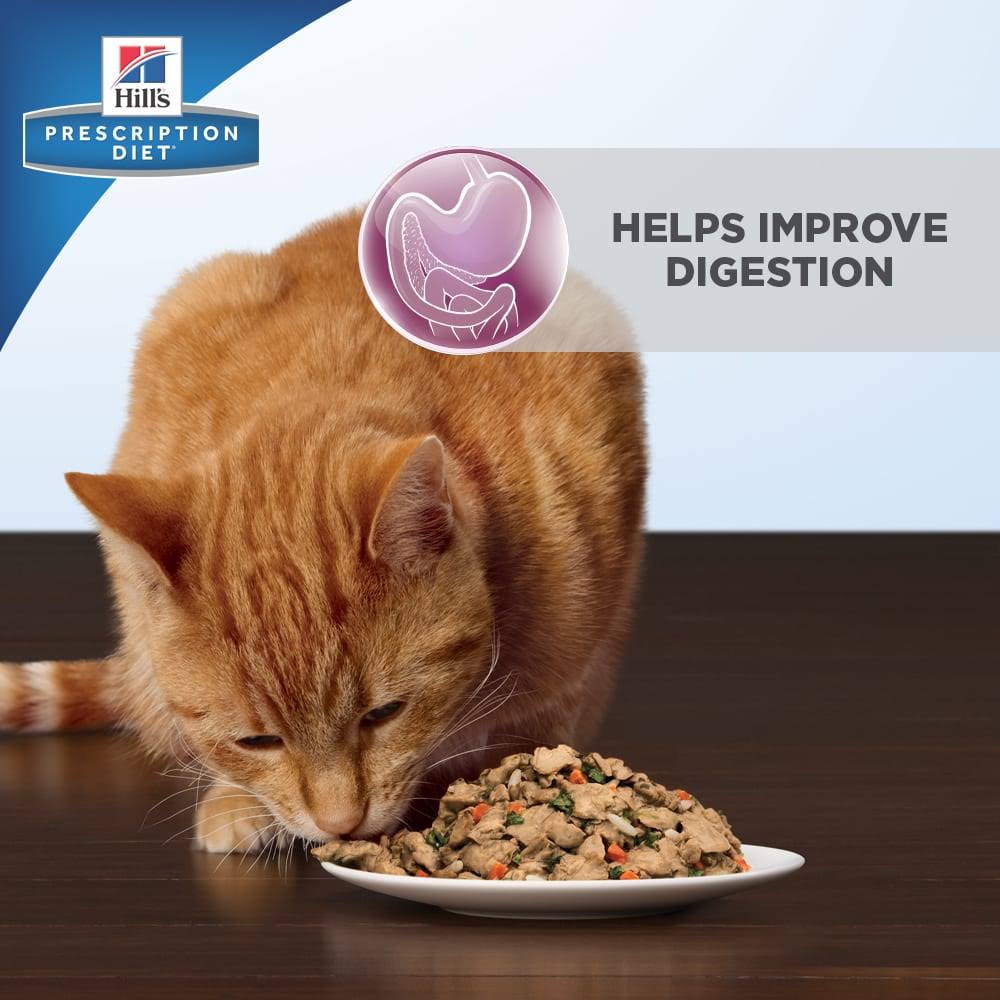 Chicken Digestive Care Cat Food 24 pack 5.5 oz cans O669788