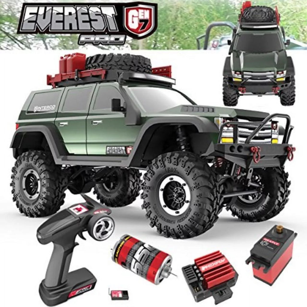 Green 1 by 10 Scale 4 x 4 Truck B448