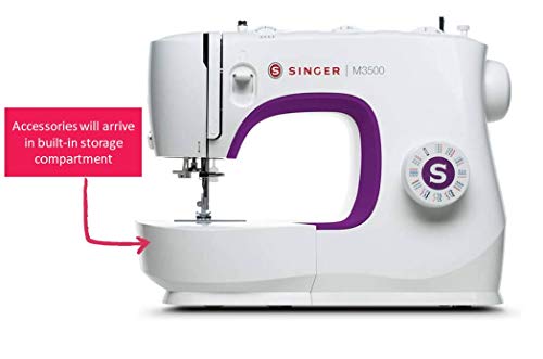 Sewing Machine With Accessory Kit & Foot Pedal - 110 Stitch Applications W1969