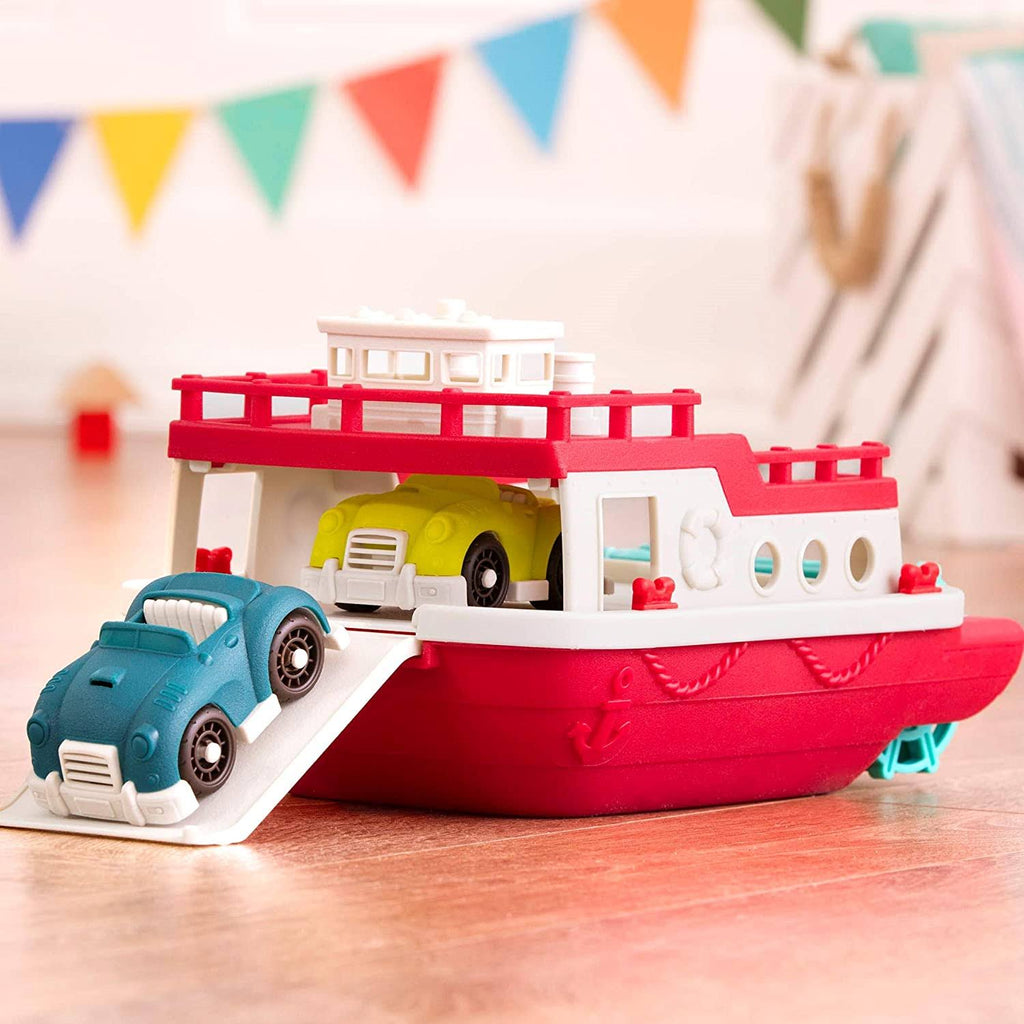 Floating Bath Toy Boat with Cars 3 pc K15248