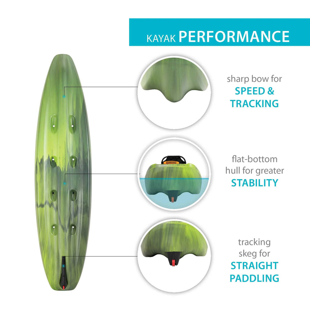 116 inch Sit-on-Top Fishing Kayak V183496
