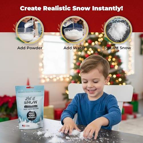 2 Pack Artificial Snow Powder U145