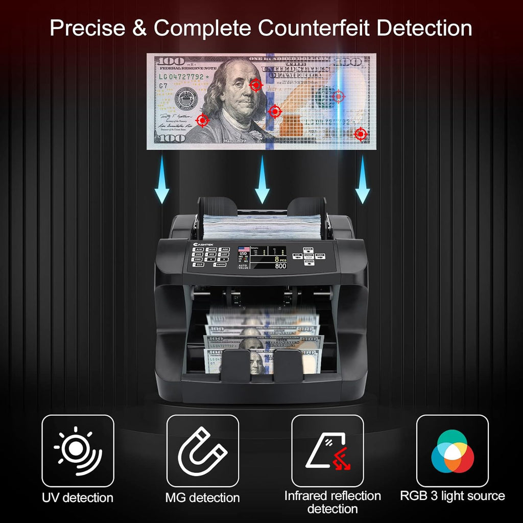 Money Counter Machine Mixed Denomination Y555675