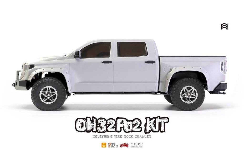 1/32 Scale 4WD RC Crawler Pickup Truck Kit M928966