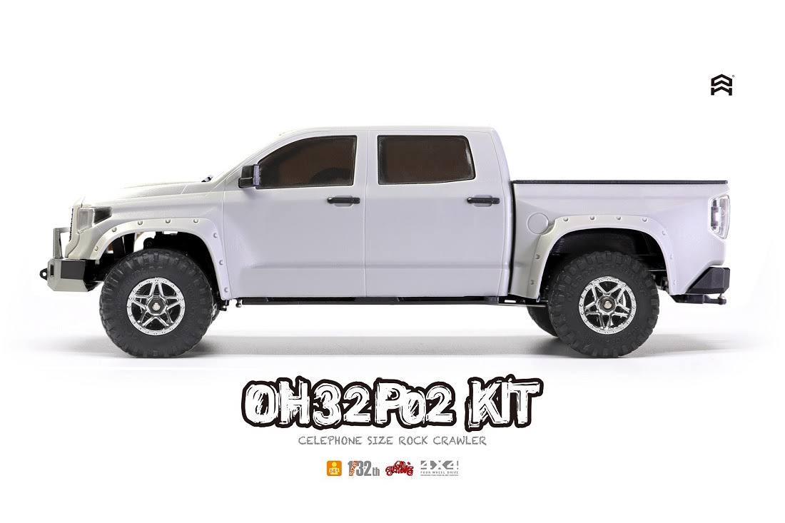 1/32 Scale 4WD RC Crawler Pickup Truck Kit M928966