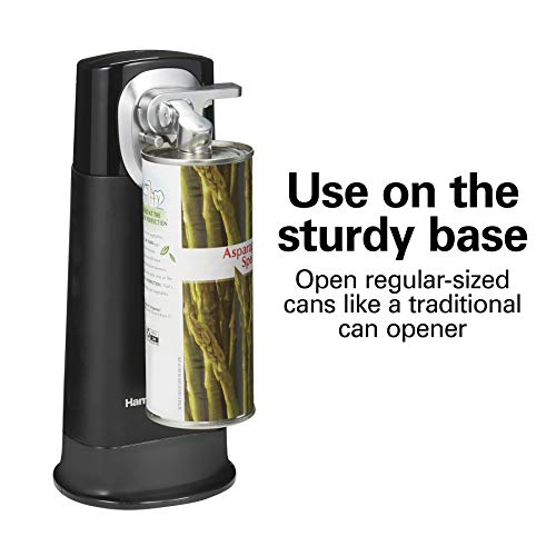 Black 2-in-1 Electric Automatic Can Opener S9535