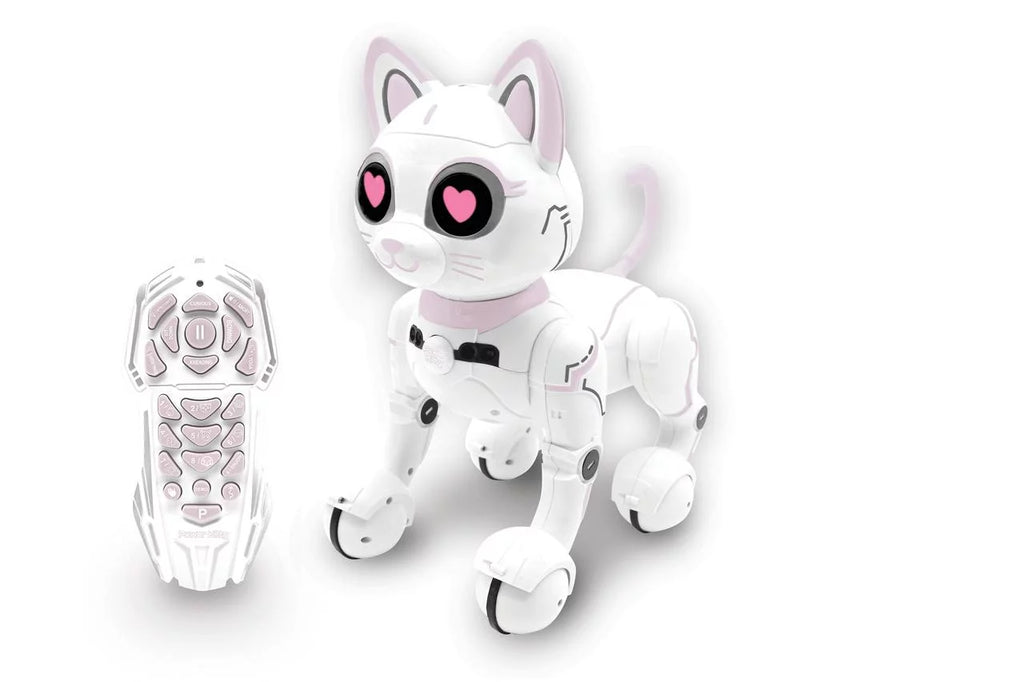 Robotic Kitty with gesture control, dance, walk, touch sensors and remote control V6067