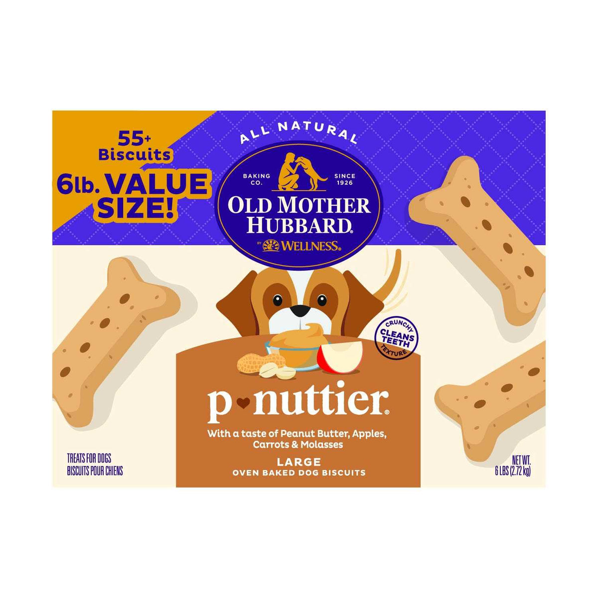 Natural Large Biscuits Dog Treats W323