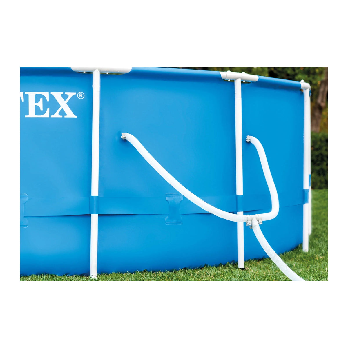 15ft x 48in Frame Swimming Pool Set with Pump N1443