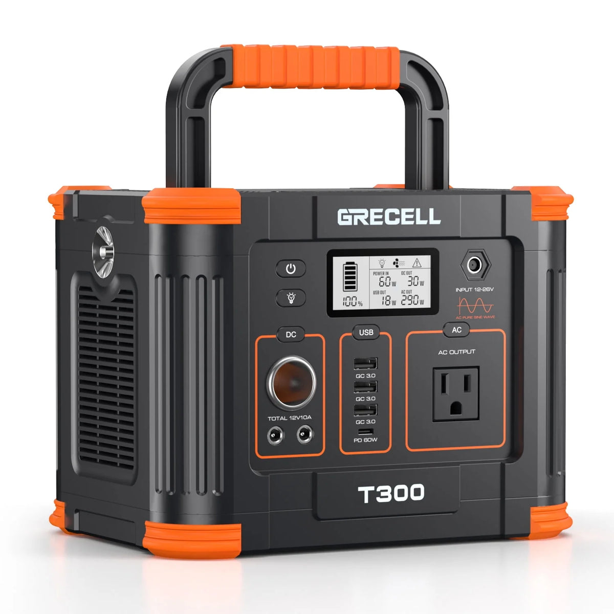 300W 288Wh Portable Power Station P804