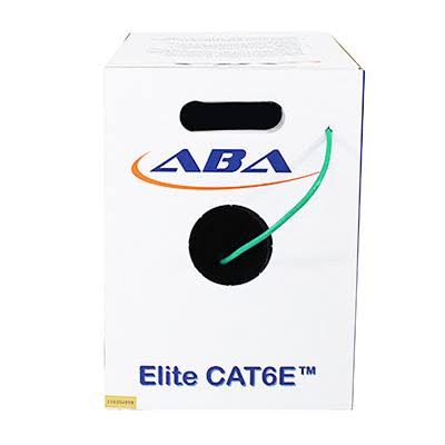 Green Cat6e Plenum 24AWG Solid 1000 ft. Cable S6982