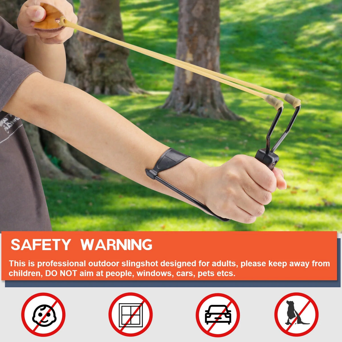 Folding Pocket Rocket Hand Slingshot E5991