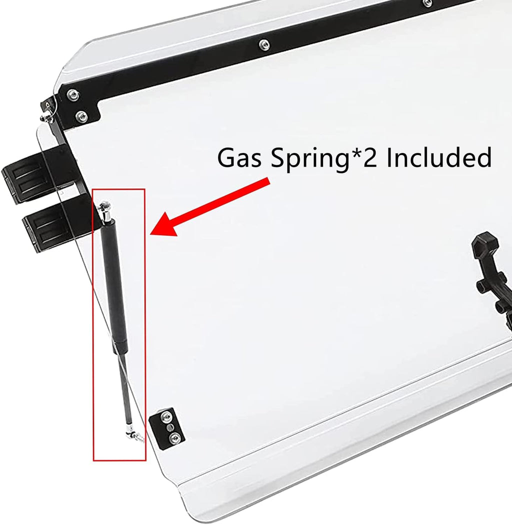 Clear Folding Windscreen P389