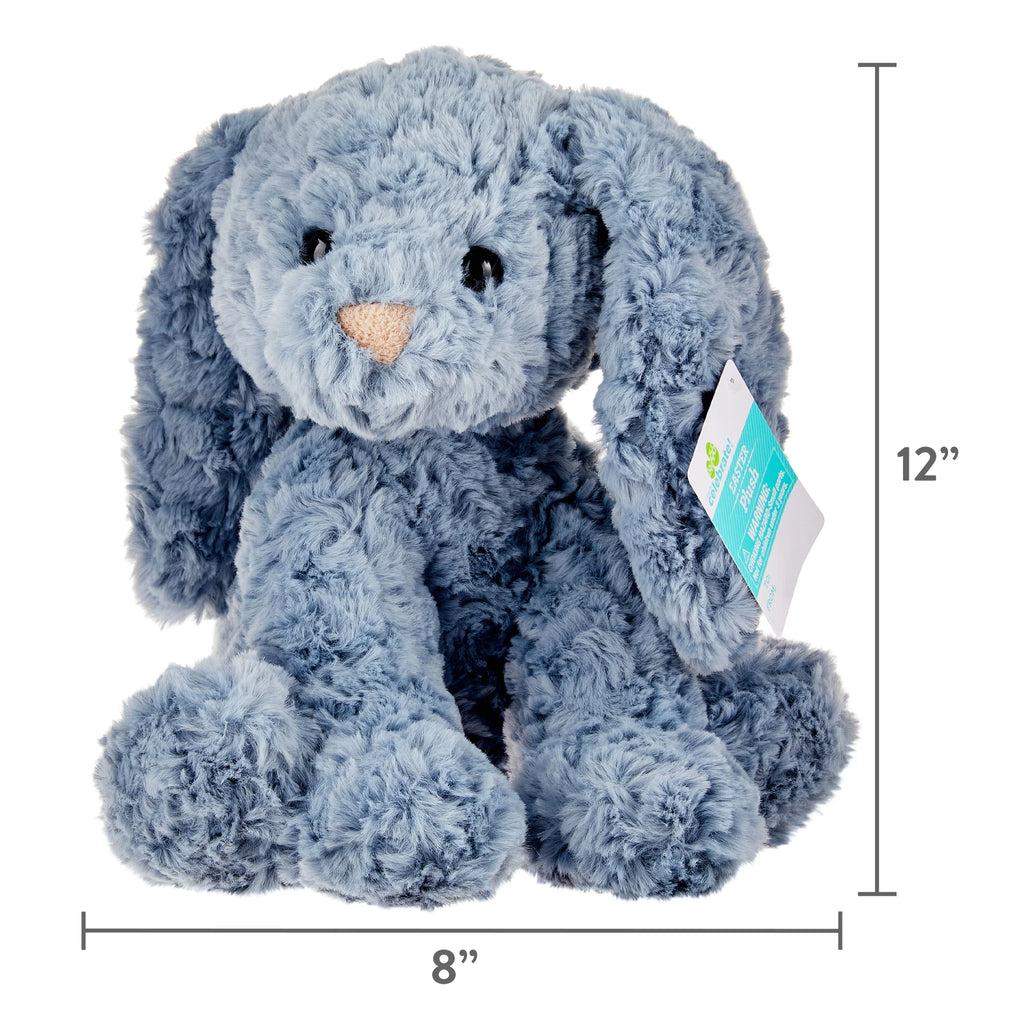 Fluffy Blue Bunny Plush E296298