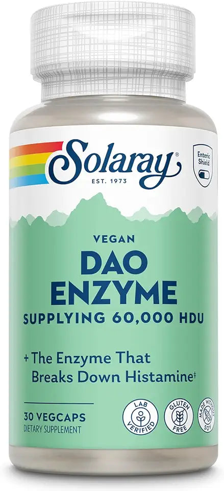 Vegan Gluten Free Digestive Enzyme 30 VegCaps S16522