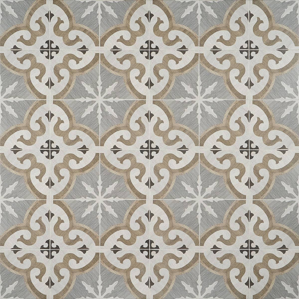 8 in. x 8 in. Matte Porcelain Floor and Wall Tile D4861