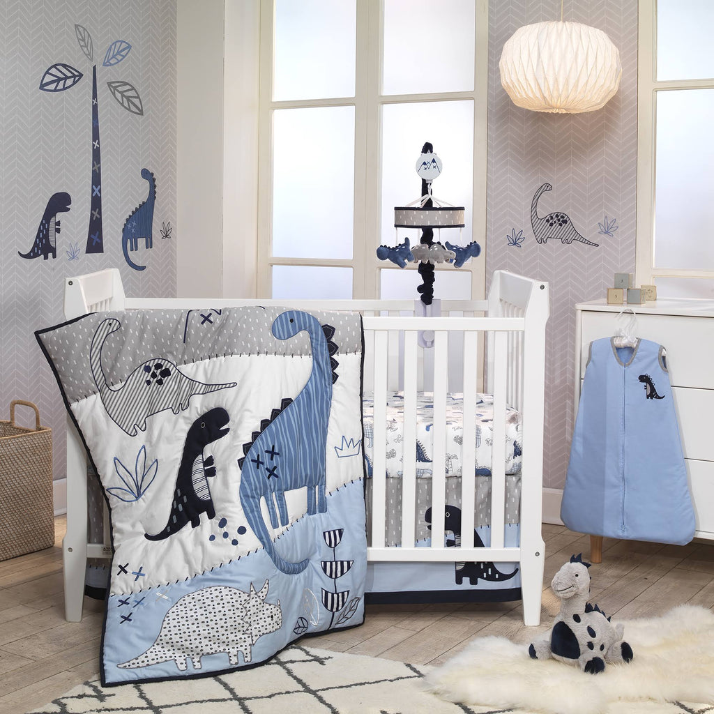 6-Piece Dinosaur Crib Bedding Set S1068