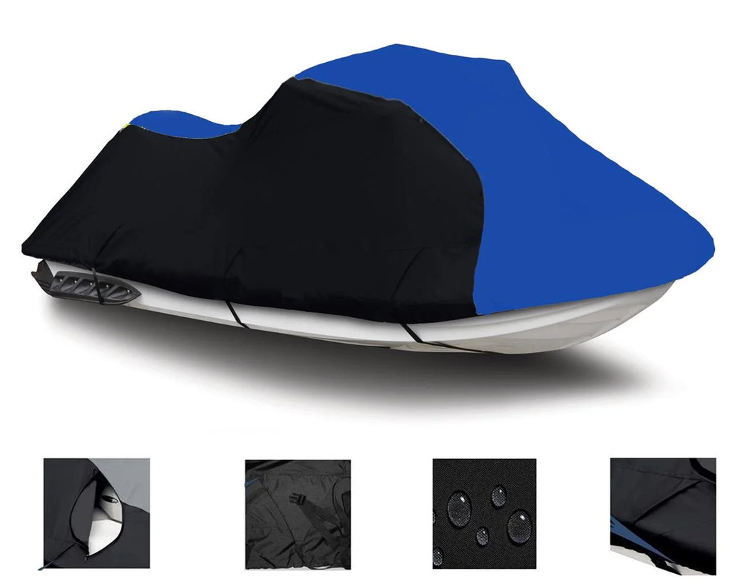 Heavy-Duty Trailerable Cover for Jet Ski PWC 2 Seater 111" L89020