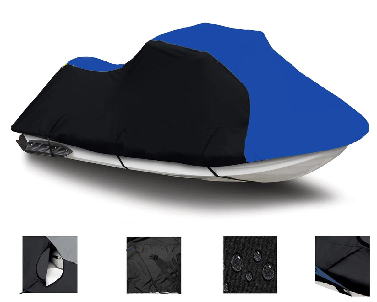 Heavy-Duty Trailerable Cover for Jet Ski PWC 2 Seater 111" L89020