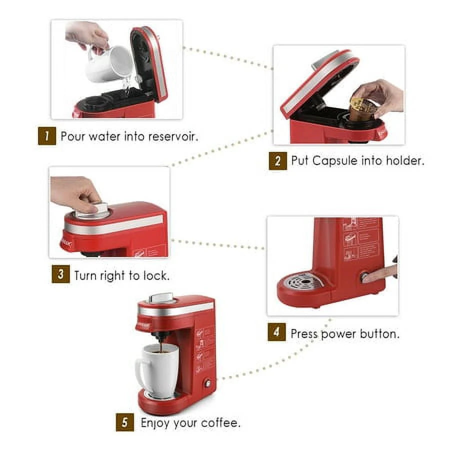 Mini Single Serve Coffee Maker K38192