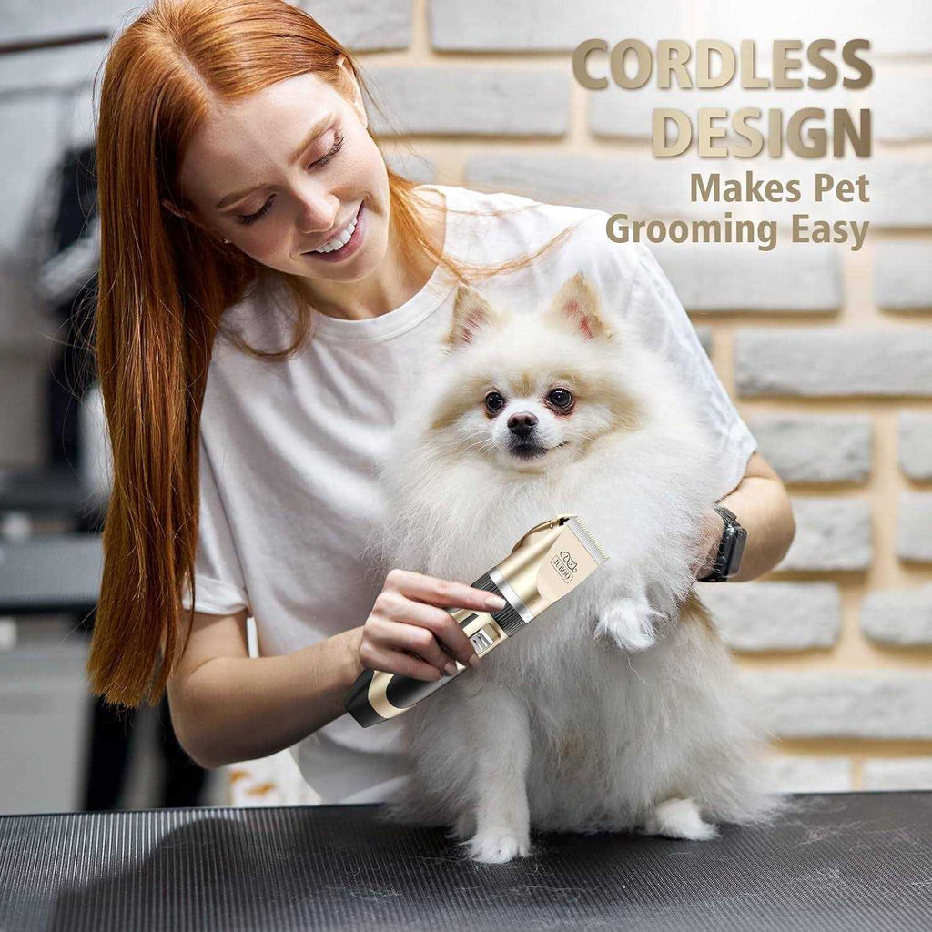Dog Clippers Low Noise Rechargeable Cordless Grooming Kit M720