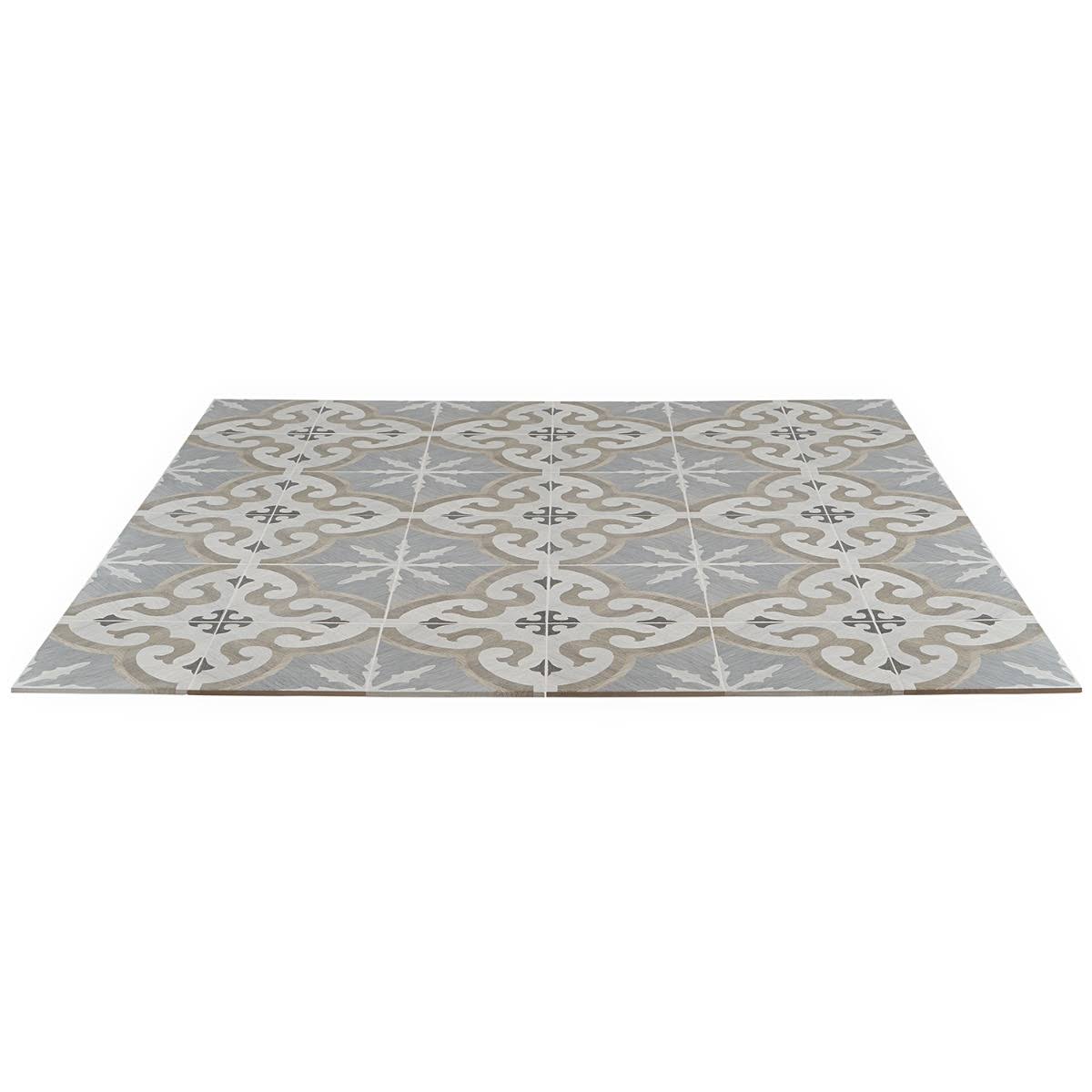 8 in. x 8 in. Matte Porcelain Floor and Wall Tile D4861