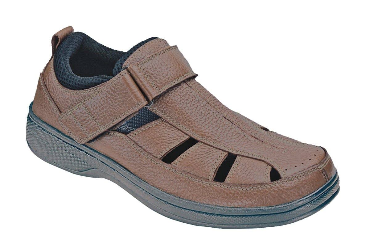 Brown OrthoFeet Shoes O686235