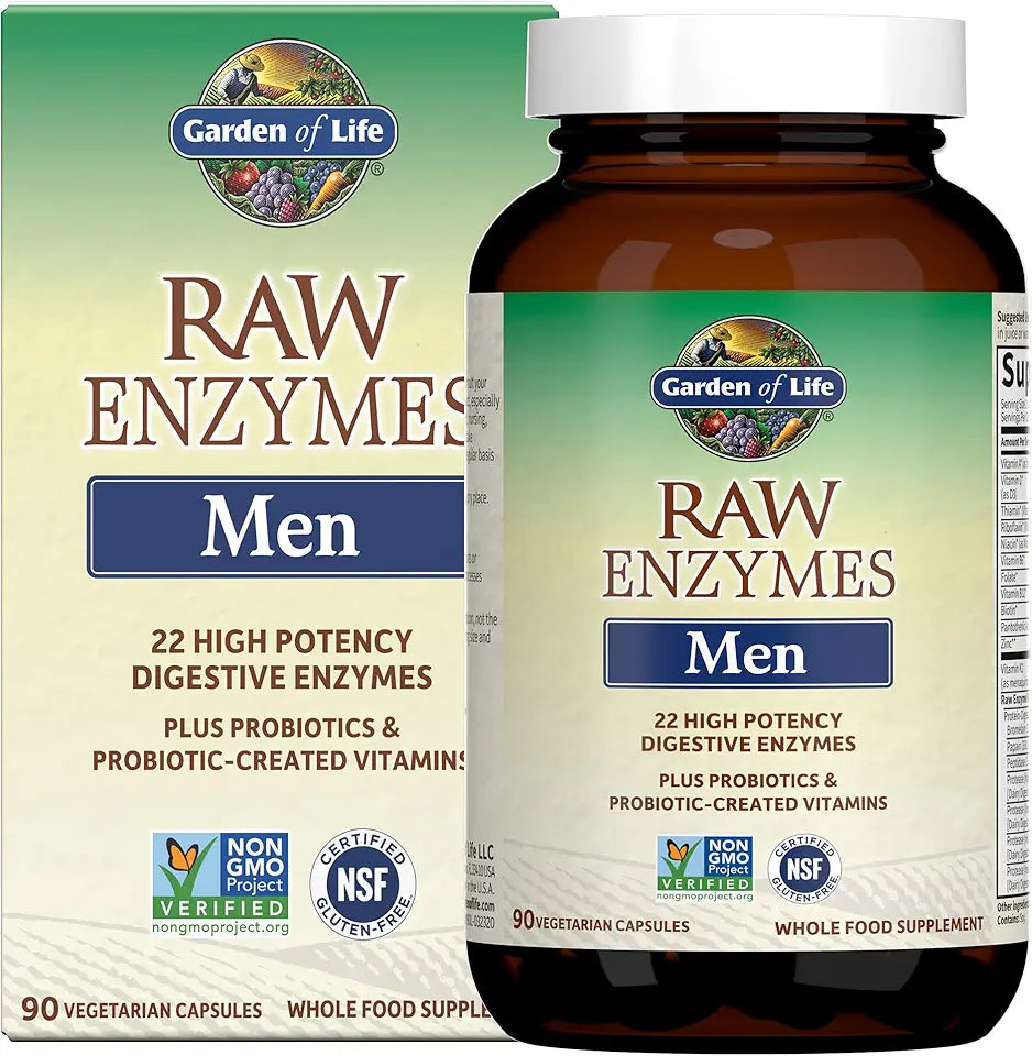 90 Capsules Digestive Enzymes with Bromelain, Papain & Lactase S752333