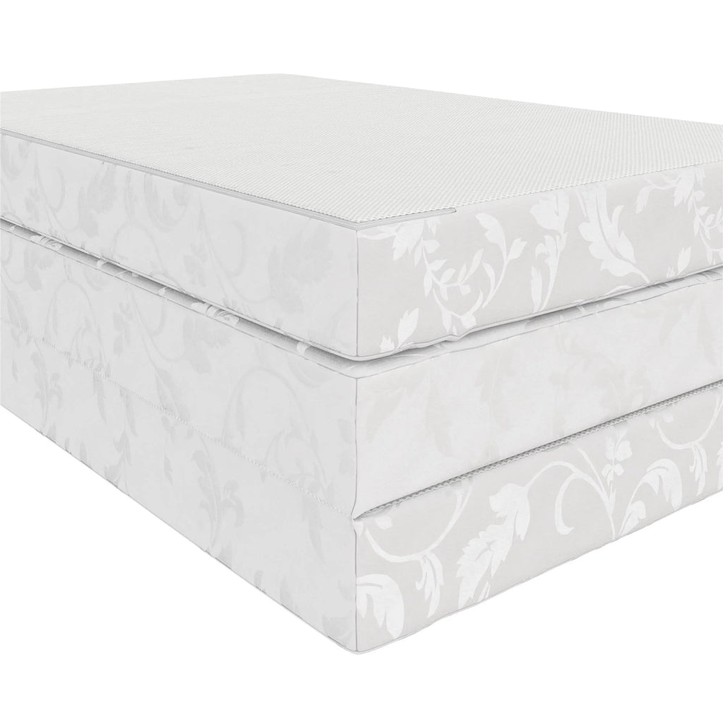 4-Inch Tri Folding Mattress with Carry Bag, Twin Size W950