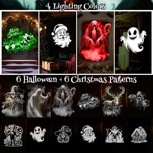 Halloween Projector Lights with Remote V4600
