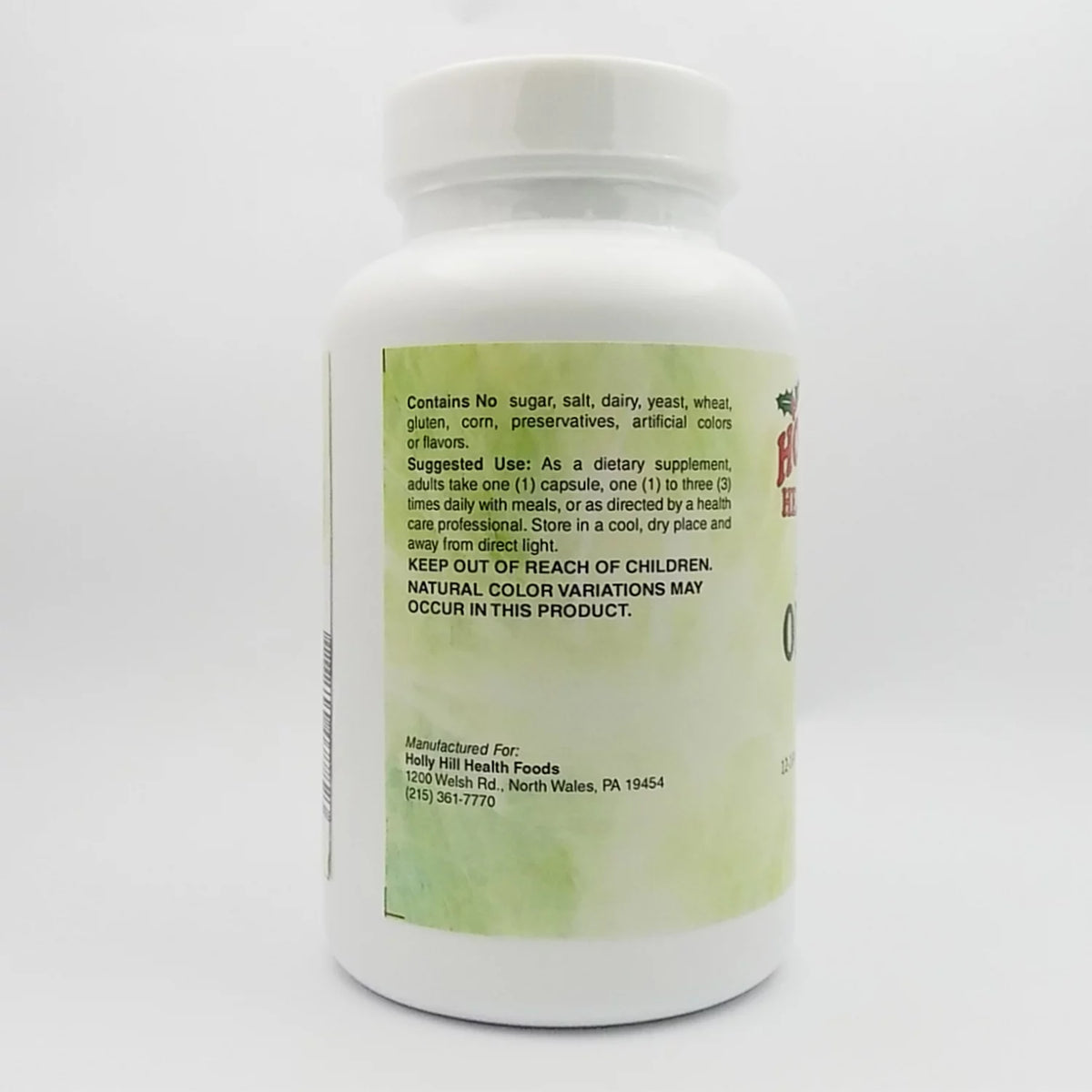 Olive Leaf 500 MG 120 Capsules J10208
