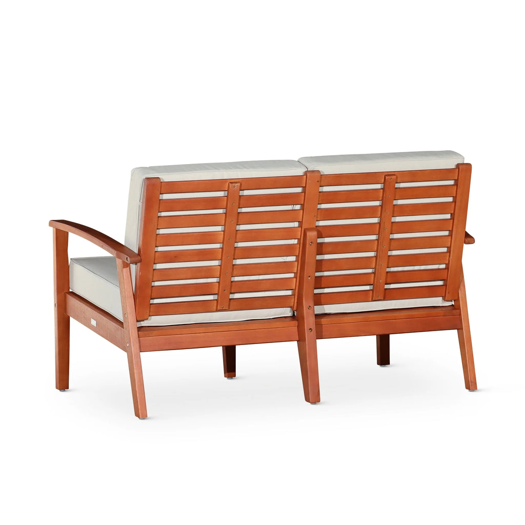 Eucalyptus Loveseat with Cushions P279